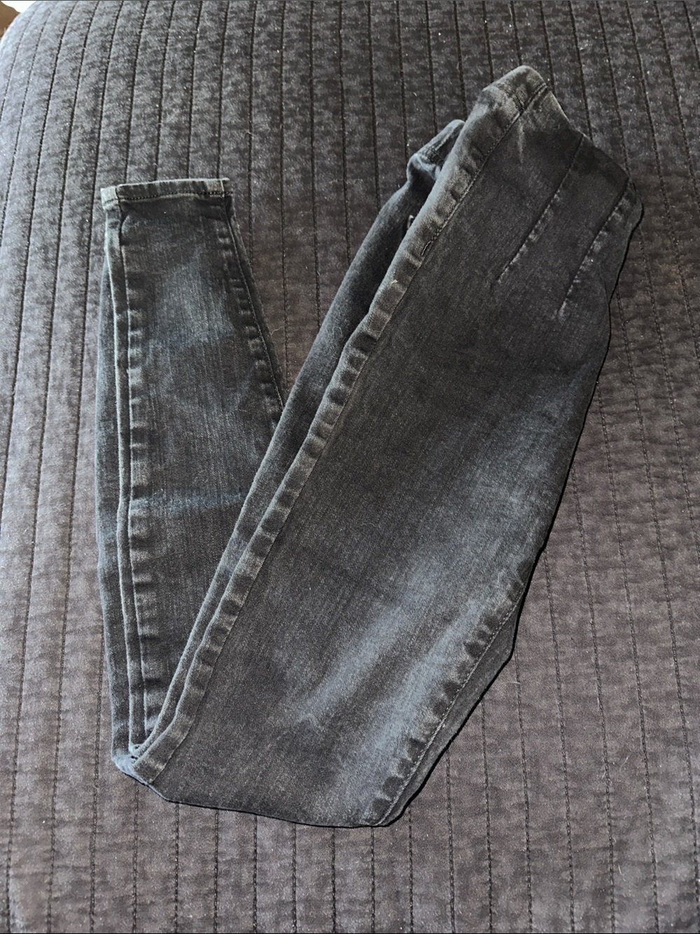 Women’s Black Washed Skinny Jeans